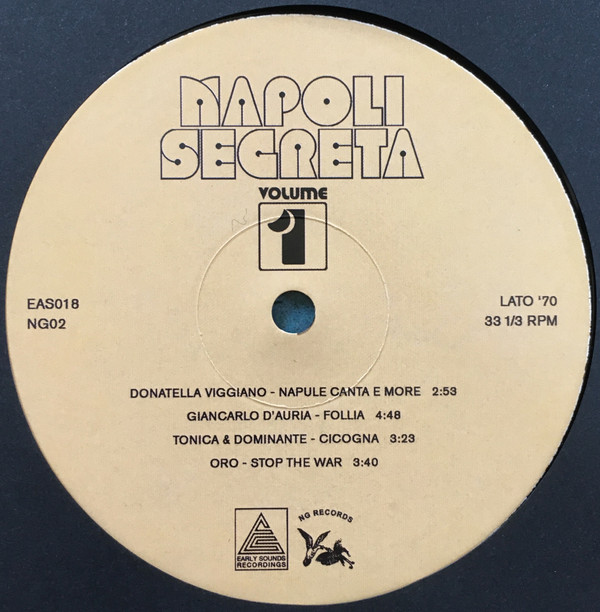 Various - Napoli Segreta Volume 1 | Early Sounds Recordings (EAS018) - 3