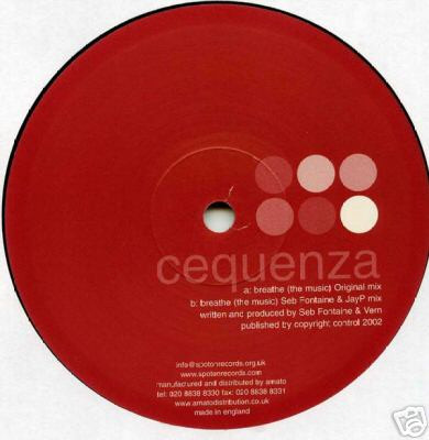 Cequenza - Breathe (The Music) | Spot On Records (SPOT 55) - main