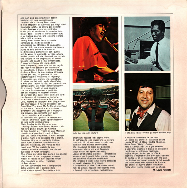 Little Richard / Jimmy Reed / Solomon King / The Temptations / Dave "Baby" Cortez - Little Richard / Jimmy Reed / Solomon King / The Temptations / Dave "Baby" Cortez | Curcio (GSR-17)