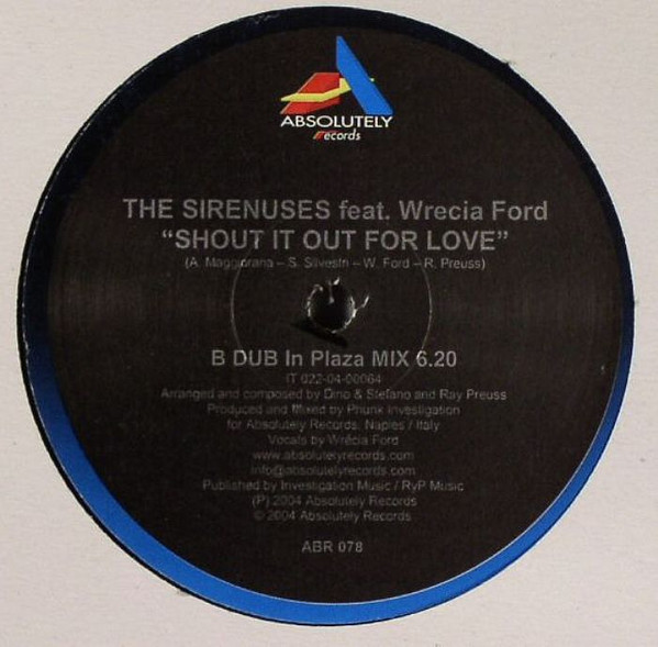 The Sirenuses - Shout It Out For Love | Absolutely Records (ABR 078) - 2 The Sirenuses - Shout It Out For Love | Absolutely Records (ABR 078) - 2