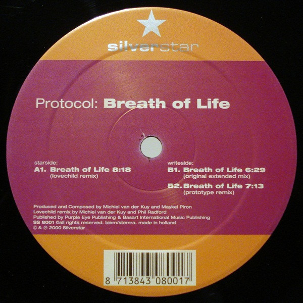Protocol - Breath Of Life | Silverstar (SS 8001)