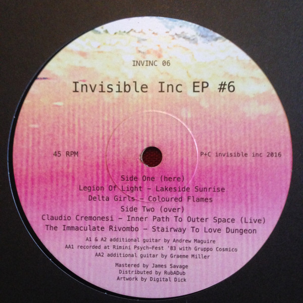 Various - Invisible Inc EP #6 | Invisible, Inc. (INVINC 06) - 2