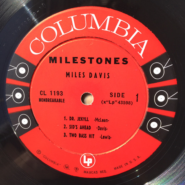 Miles Davis - Milestones | Columbia (CL 1193) - 3
