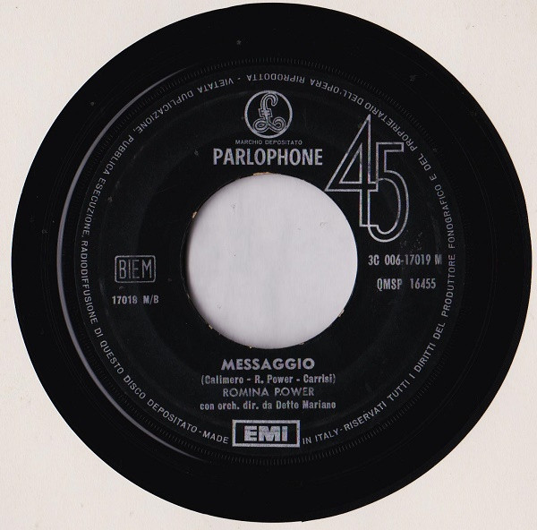 Romina Power - Acqua Di Mare | Parlophone (3 C006-17019 M) - 4 Romina Power - Acqua Di Mare | Parlophone (3 C006-17019 M) - 4