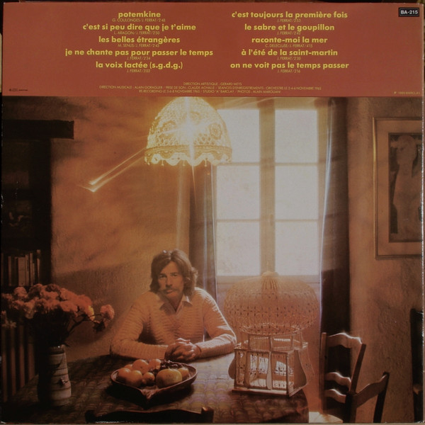 Jean Ferrat - 4 - Potemkine 1965 | Barclay (90114) - 2