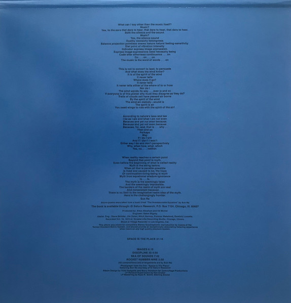 Sun Ra And The Sun Ra Arkestra - Space Is The Place | Verve Records (B0037684-01) - 3