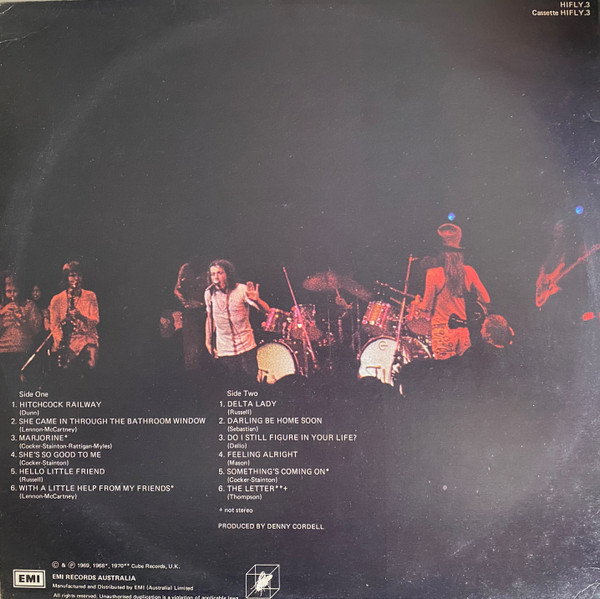 Joe Cocker - Cocker Happy | Cube Records (HIFLY 3)