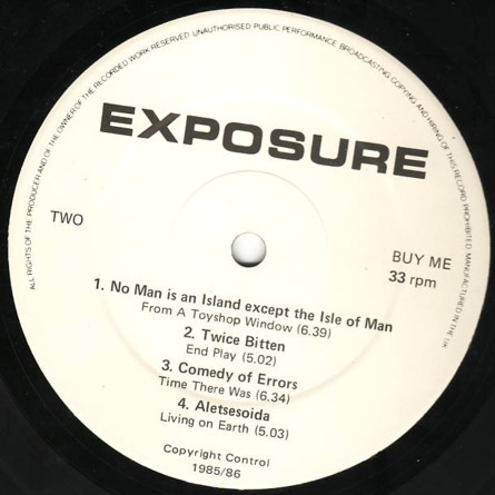 Various - Exposure | Not On Label (Steven Wilson Self-released) (none) - 4 Various - Exposure | Not On Label (Steven Wilson Self-released) (none) - 4