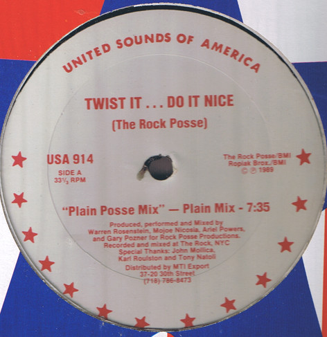 The Rock Posse - Twist It ... Do It Nice | United Sounds of America (USA 914) - main