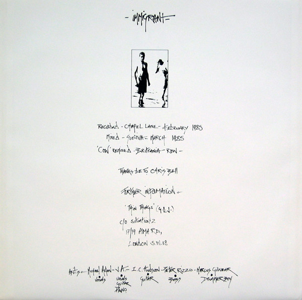 Gene Loves Jezebel - Immigrant | Situation Two (SITU 14) - 4 Gene Loves Jezebel - Immigrant | Situation Two (SITU 14) - 4