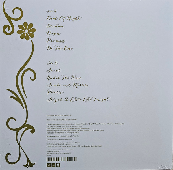 Erasure - The Violet Flame | Mute (LSTUMM375) - 3