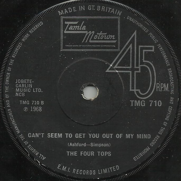 Four Tops - Do What You Gotta Do | Tamla Motown (TMG 710) - 2