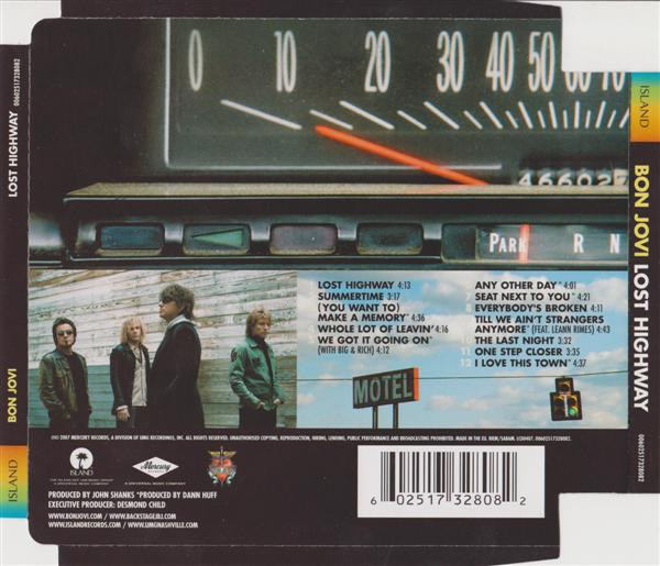 Bon Jovi - Lost Highway | Island Records (00602517328082) - 2 Bon Jovi - Lost Highway | Island Records (00602517328082) - 2