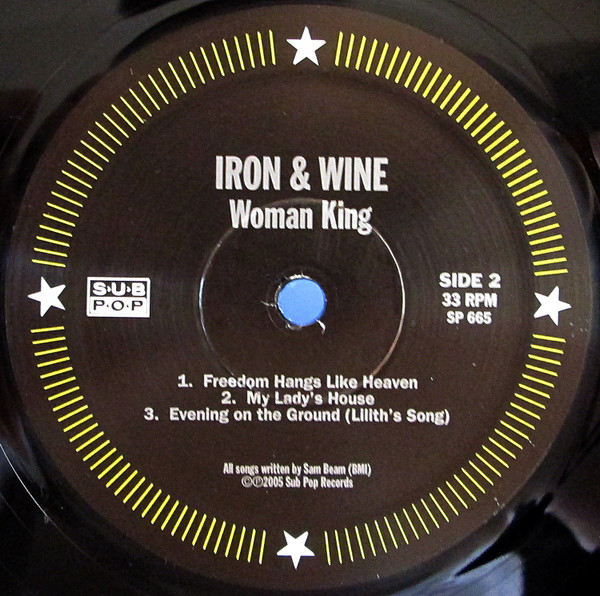 Iron And Wine - Woman King | Sub Pop (SP 665) - 4