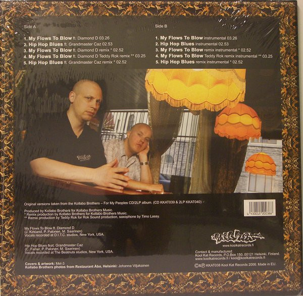 Kollabo Brothers - My Flows To Blow / Hip Hop Blues | Kool Kat Records (KKAT038) - 4