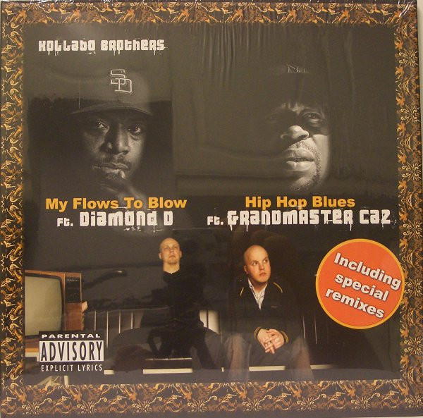 Kollabo Brothers - My Flows To Blow / Hip Hop Blues | Kool Kat Records (KKAT038) - 3