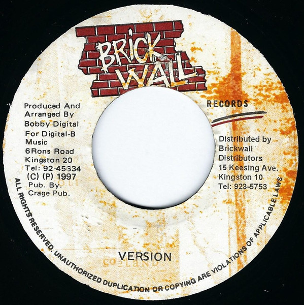 Shabba Ranks - So Jah Say | Brickwall Records (none) - 2