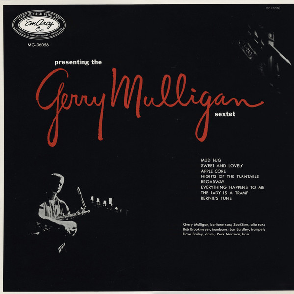 Gerry Mulligan And His Sextet - Presenting The Gerry Mulligan Sextet | EmArcy (15PJ-22(M))