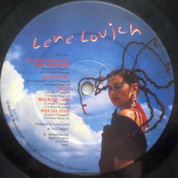 Lene Lovich - No Man's Land | Stiff Records (SEEZ 44) - 3