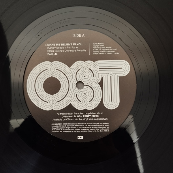 Various - Original Block Party Edits | Original Sound Track Recordings (OBPE 01) - 3