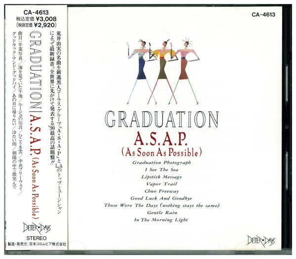 A.S.A.P. (As Soon As Possible) - Graduation | Better Days (CA-4613) A.S.A.P. (As Soon As Possible) - Graduation | Better Days (CA-4613)