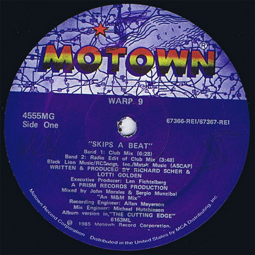 Warp 9 - Skips A Beat | Motown (4555 MG) Warp 9 - Skips A Beat | Motown (4555 MG)