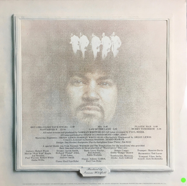 The Temptations - Masterpiece | Gordy (G965L) - 2