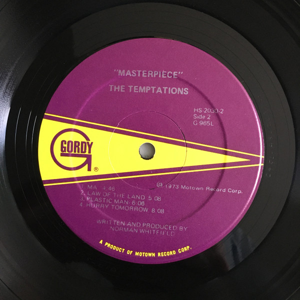 The Temptations - Masterpiece | Gordy (G965L) - 4