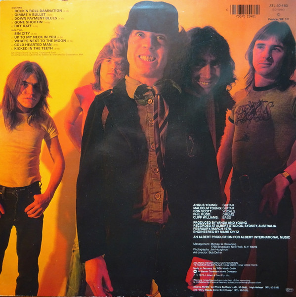 AC/DC - Powerage | Atlantic (K 50 483) - 2 AC/DC - Powerage | Atlantic (K 50 483) - 2