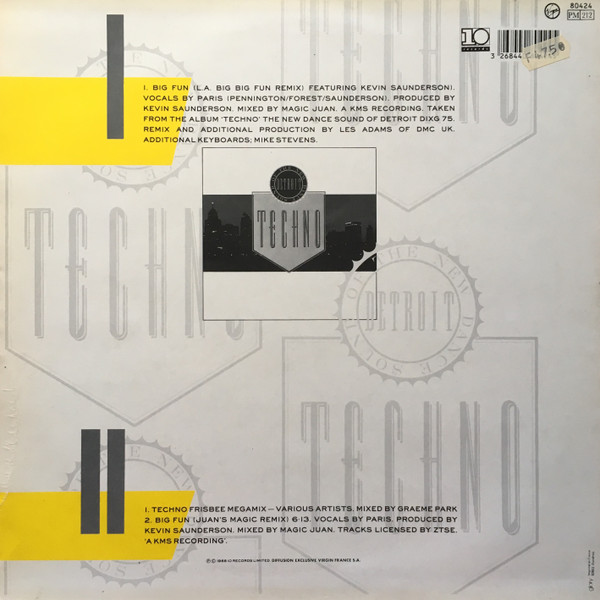 Inner City - Big Fun (LA Big Big Fun Remix) | 10 Records (80424) - 2 Inner City - Big Fun (LA Big Big Fun Remix) | 10 Records (80424) - 2