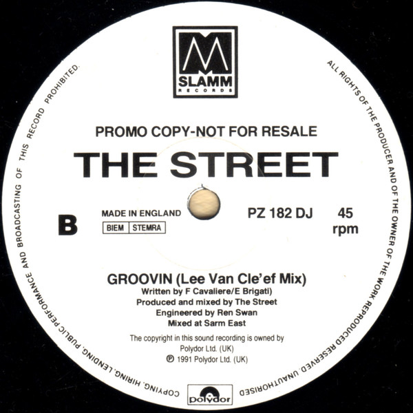 The Street - Groovin | Slamm Records (PZ 182 DJ) - 2