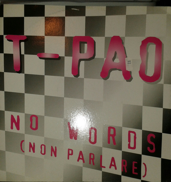 T-Pao - No Words (Non Parlare) | No Colors (NC 028 MX)