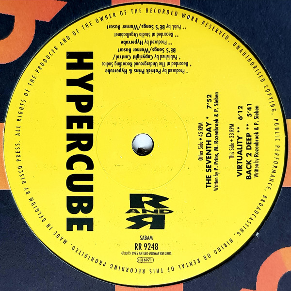 Hypercube - The Seventh Day | Round And Round (RR 9248) - main