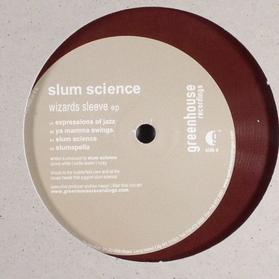 Slum Science - Wizards Sleeve EP | Greenhouse Recordings (GHR004)