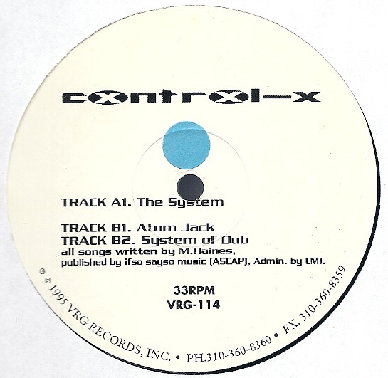 Control X - The System | VRG Records Inc. (VRG 114)