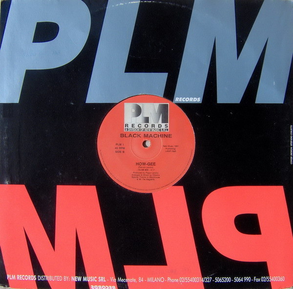 Black Machine - How-Gee | PLM Records (PLM 1) - 2
