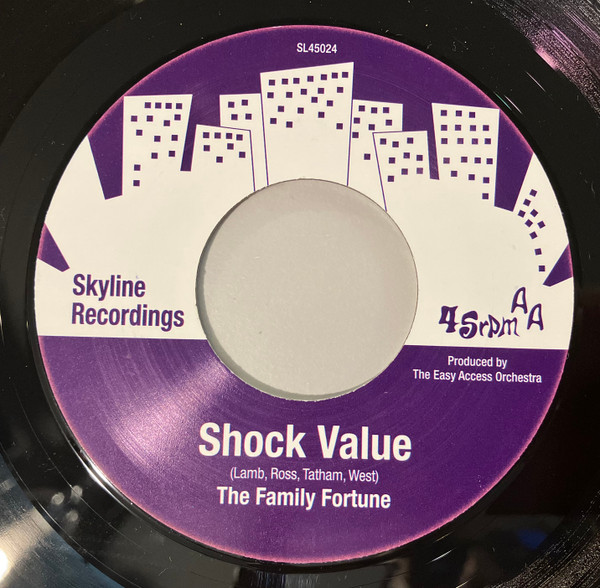 The Family Fortune And Betty Black - Cry Me A River / Shock Value | Skyline Recordings (SL45024) - 2