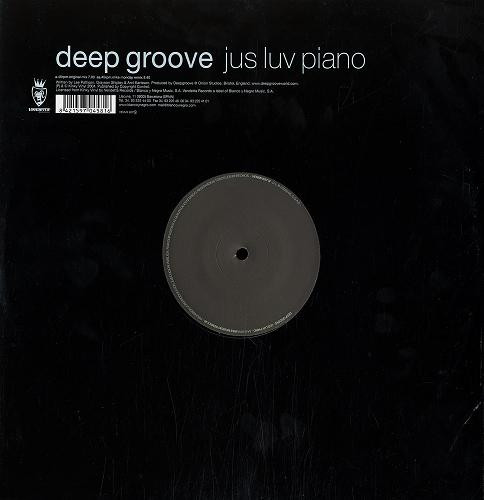 Deepgroove - Jus Luv Piano | Vendetta Records (VENMX 627 (N))