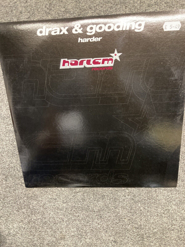 Drax & Gooding - Harder | Harlem Records (har012) - main