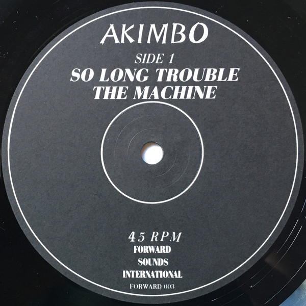 Akimbo - So Long Trouble | Forward Sounds International (Forward 003) - 3