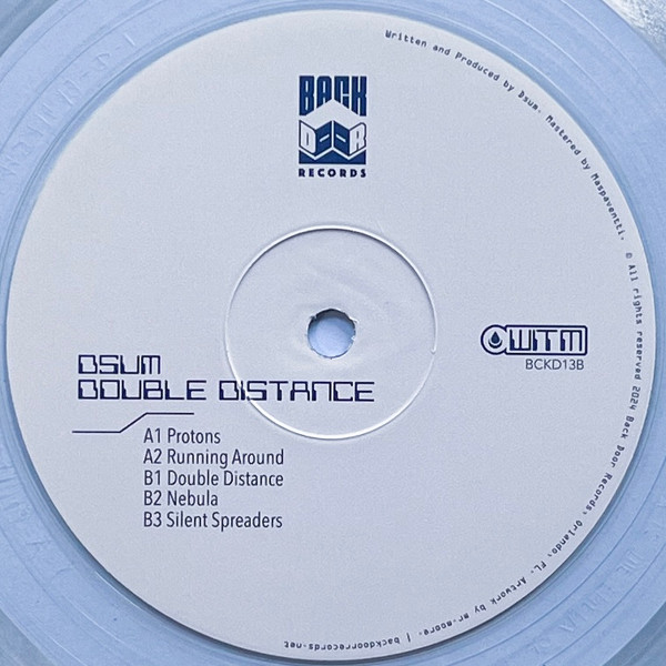 Dsum - Double Distance | Back Door Records (BCKD13B) - main