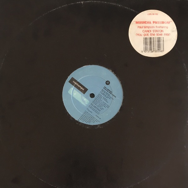 Paul Simpson Featuring Candi Staton - Musical Freedom (You Got The Love Mix) | Cooltempo (COOLXR 182) - main Paul Simpson Featuring Candi Staton - Musical Freedom (You Got The Love Mix) | Cooltempo (COOLXR 182) - main