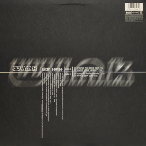 Josh Wink - Sixth Sense | Ovum Recordings (44 78726) - 2