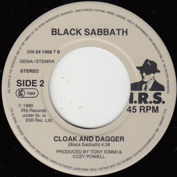 Black Sabbath - Headless Cross | I.R.S. Records (006-24 1006 7) - 4