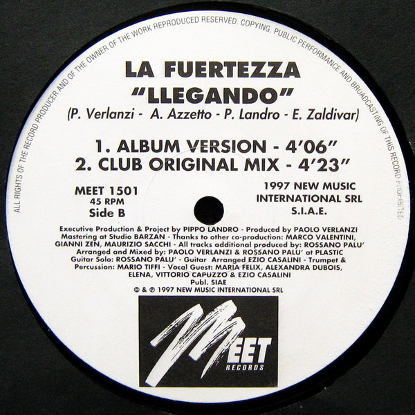 La Fuertezza - Fandango Night | Meet Records (Meet 1501) - 2