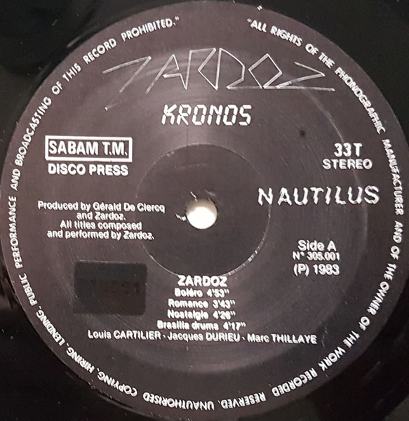 Zardoz - Kronos | Nautilus (305.001) - 3
