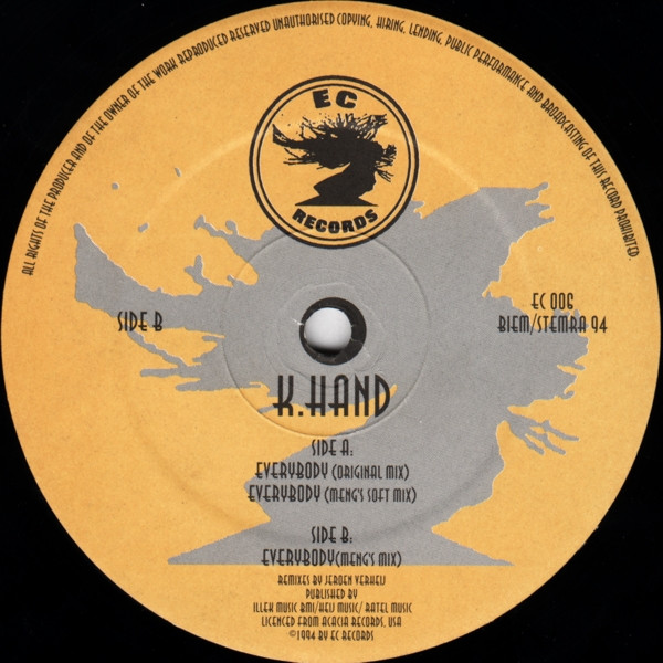 Kelli Hand - Everybody | EC Records (EC 006) - 3