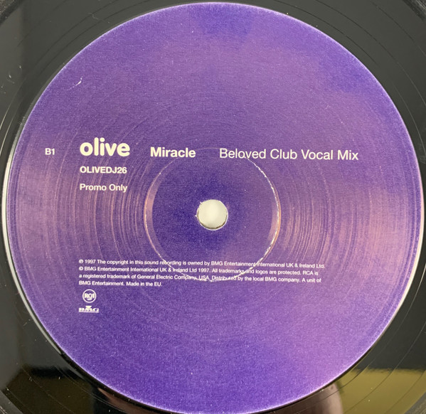 Olive - Miracle | RCA (OLIVEDJ26) - 4