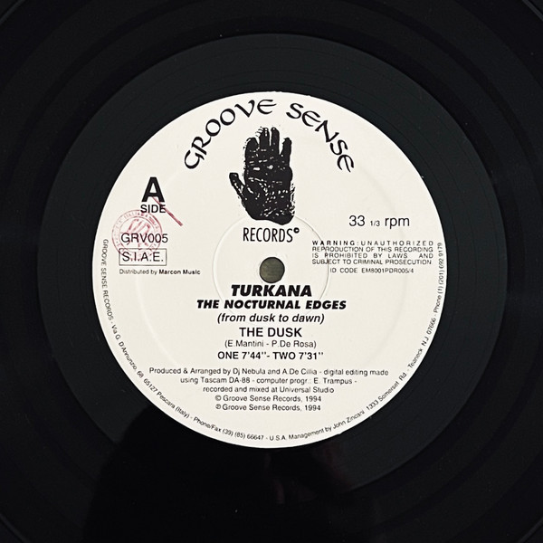 Turkana - The Nocturnal Edges (From Dusk To Dawn) | Groove Sense Records (GRV005) - main Turkana - The Nocturnal Edges (From Dusk To Dawn) | Groove Sense Records (GRV005) - main