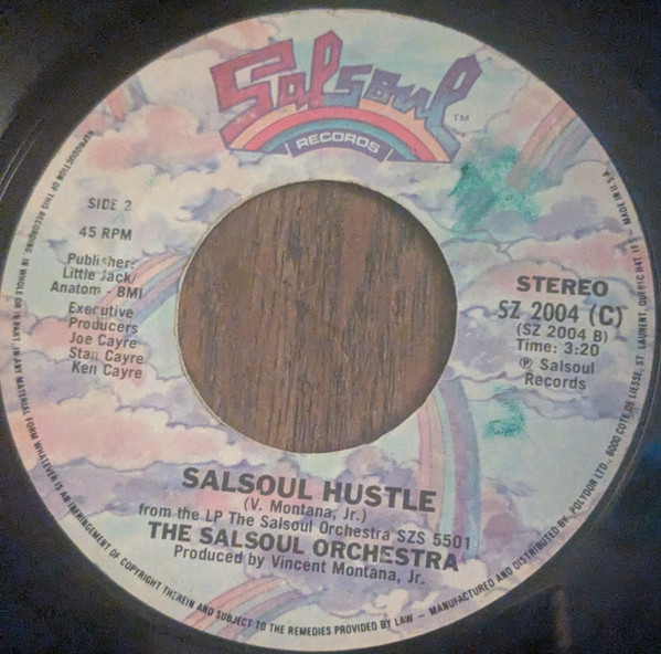The Salsoul Orchestra - Tangerine / Salsoul Hustle | Salsoul Records (SZ 2004 (C)) - 2 The Salsoul Orchestra - Tangerine / Salsoul Hustle | Salsoul Records (SZ 2004 (C)) - 2